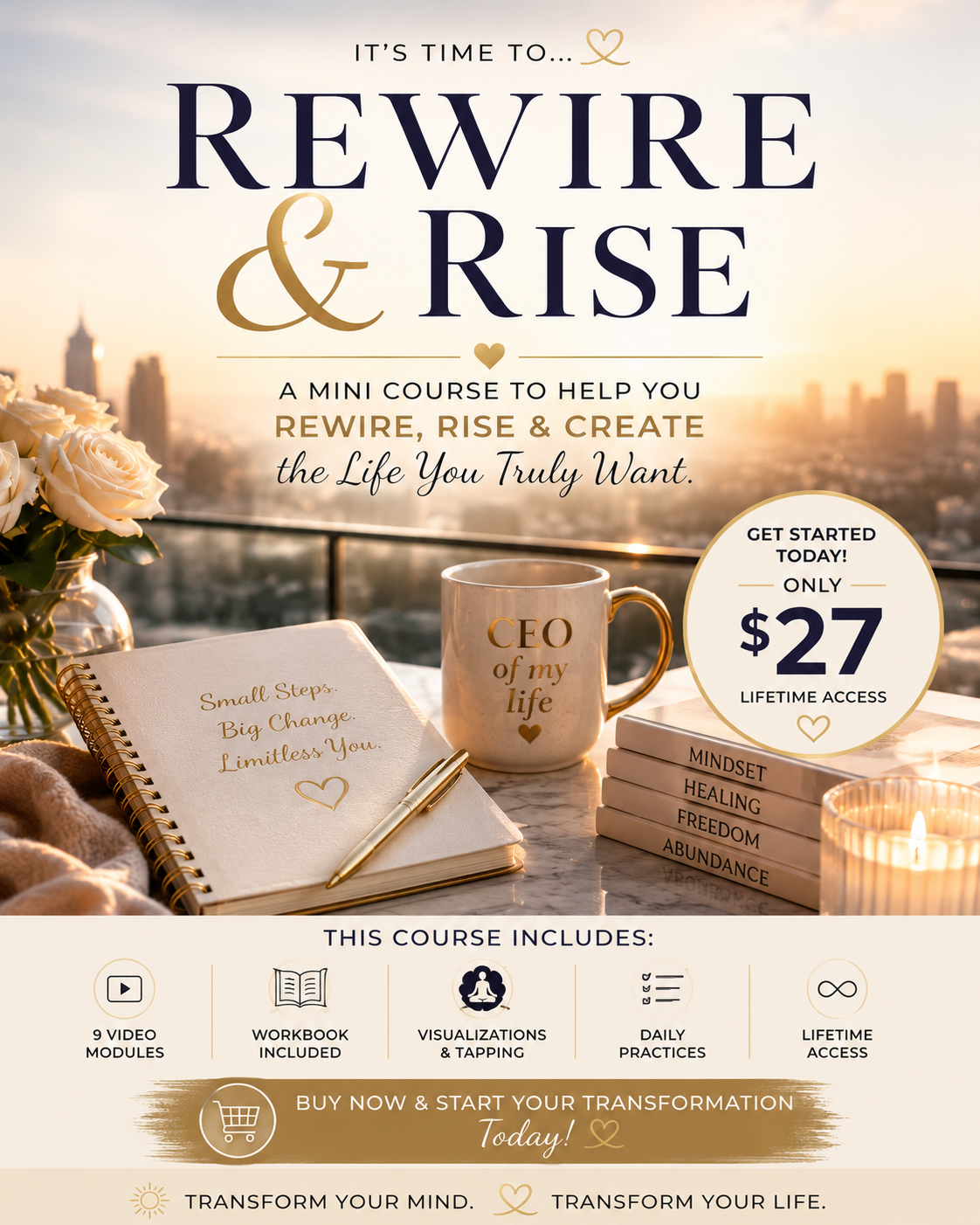 Rewire & Rise Self-Paced Course